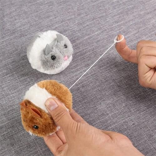 New Plush Simulation Mouse Cat Toy Plush Mouse Cat Scratch Bite Resistance Interactive Mouse Toy Palying Toy For Cat Kitten