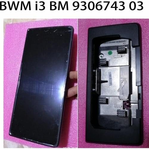Original BM 9306743 03 10.25INCH for BWM i3 i3s 14-17 NBT Satellite Radio HDD Navigation Systems Screen LCD DISPLAY