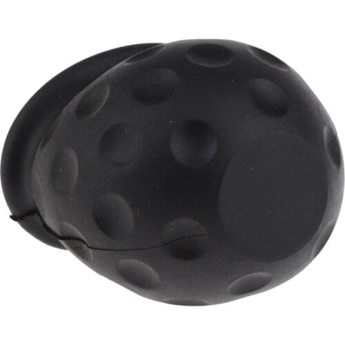Towbar Cap Cover Rubber Tow Ball Towing Protect For Car Van Trailer