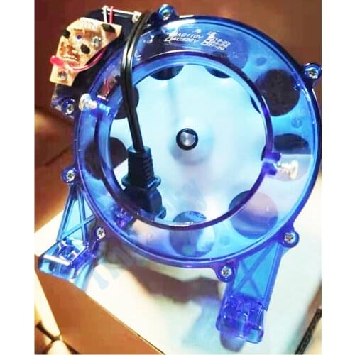 110V 220V Coin Blue Motor Coin Hopper Arcade Motor with Coin Bucket For Casino Games Machine Gambling Slot Machine Accessory