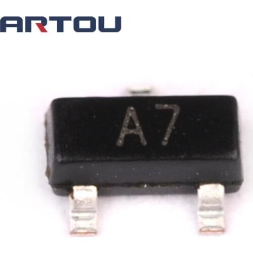 200PCS BAV99LT1G BAV99 Mark A7 SOT-23 Dual Surface Mount Switching Diode
