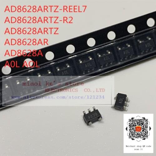 [ 5pcs~10pcs ]100%New original: AD8628ARTZ-REEL7 AD8628ARTZ-R2 AD8628ARTZ AD8628AR AD8628A A0L AOL - IC OPAMP ZER-DRIFT 1CIRC