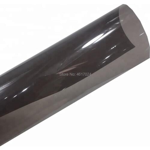 50cmX200cm VLT35% Automotive Charcoal Color Solar Car Glass Window Dyed Tint Film Car Stickers