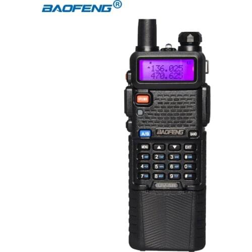 BAOFENG UV-5R Two Way Radio VHF/UHF Ham Transeciver & 3800mAh Battery Long Working Wireless Communication Transeciver