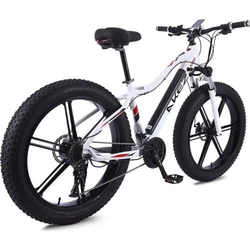 Big Wheel Electric Scooter Bicycle 2 Wheel 26'' 36V 350W Mountain Aluminum Alloy Off-road Electric e Bicycle Bike Hidden Battery