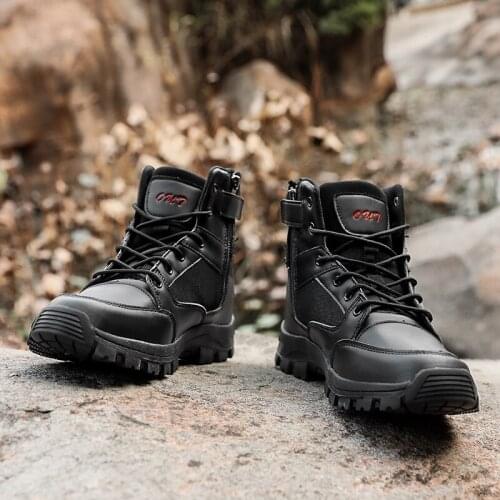 Brand Men Winter Snow Boots Warm Super Men High Quality Waterproof Leather Sneakers Outdoor Male Hiking Boots Work Shoes 39-46