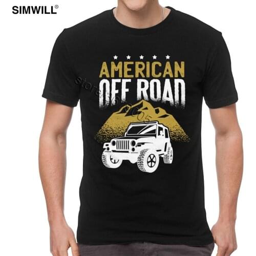 American Off Road 4x4 Overlanding Truck T Shirt Men Graphic Travel Print Tshirt Short Sleeve Cotton Trucker Tees Casual Tops