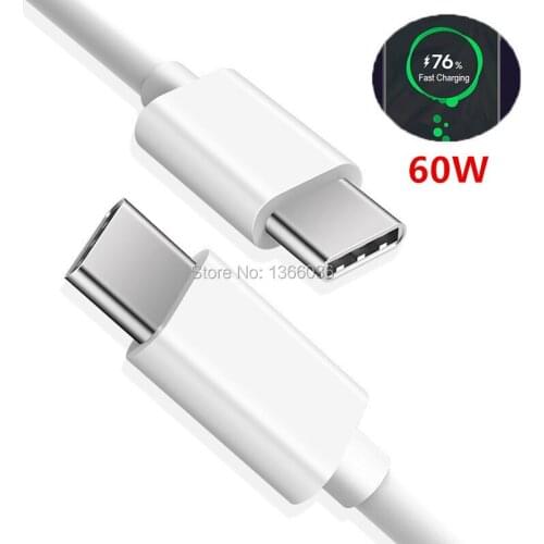 PD data cable USB C to USB Type C 60W fast charging cable usb c to usb c usb cable for Samsungx S20 for MacBook Pro for iPad