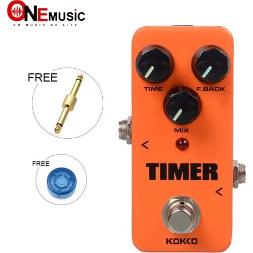 KOKKO FDD2 Timer Portable Mini Delay Guitar Effect Pedal With Straight Connector