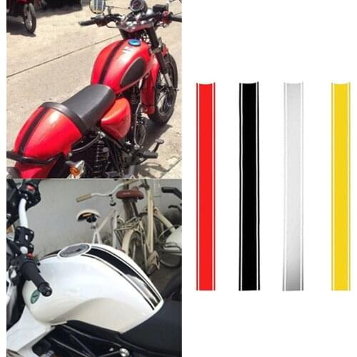 50x4.5 cm sleeveless motorcycle T-shirt with vinyl stripe to stripe sticker sticker on the car style 1 sheet