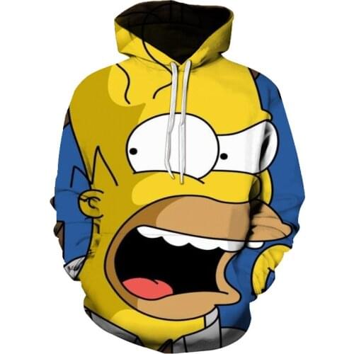 Mens 3D sweatshirt Comfortable Anime Video Hoodie Spring and Autumn Plus Size Pullover Streetwear hoodie Top fashion coat