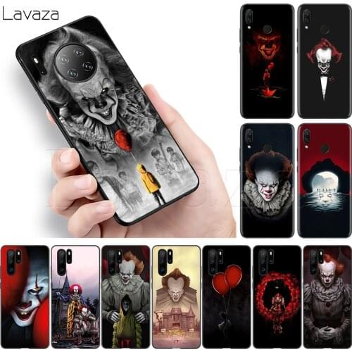 Lavaza Stephen King s It pennywise Soft TPU Case for Huawei Y6 Y9 Mate 10 20 30 Nova 3 3i 4 4E 5 5i 5T Smart Lite Pro 2019