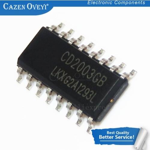 10pcs/lot CD2003GB CD2003 SOP-16 Single frequency modulation, amplitude modulation, the radio circuit chip In Stock