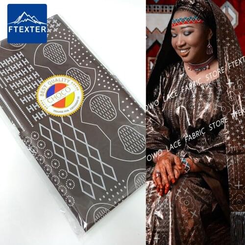 Wholesale Price !!! 5 Yards African Fabric Bazin Riche Borcade Senegal Daily Cloth Bazin Riche For Nigerian Wedding Material