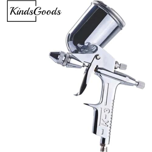 K3 150ml Capacity 0.5 Caliber Pressure Spray Gun Fine Small Spray Gun Painted With Paint Patching Paint Spraying Gun