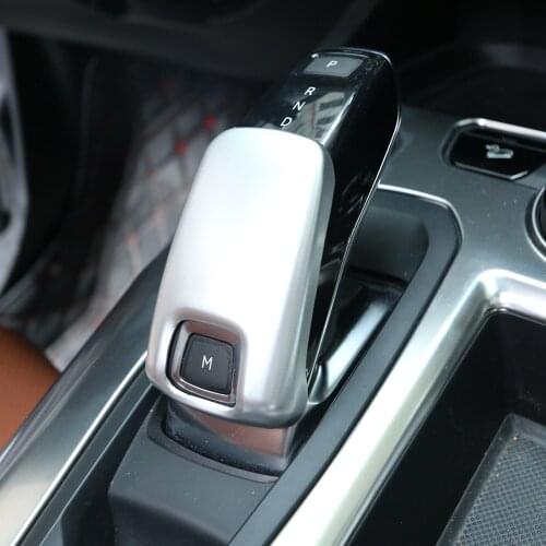 Fit for 2017 Peugeot 3008 Accessories Interior Gear Shift Knob Cover Decoration Trim ABS Plastic Style