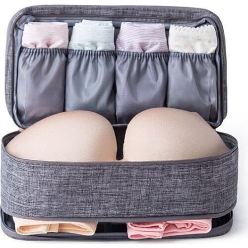 Portable Women Bra Underwear bag Storage Bags Travel Accessories Packing Organizers Drawer Wardrobe Socks Panties Clothes Pouch