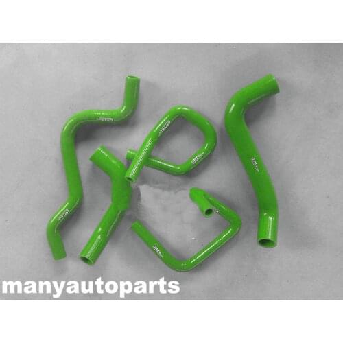 Green Silicone Radiator Hose Kit for Ford Falcon BA BF XR6 Turbo