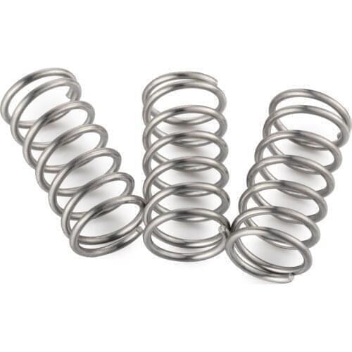 10pcs 0.3mm Wire Dia OD 2 3 4 5 6 Small Y-type Rotor Return Compression Pressure spring 5-50mm 304 Stainless Steel