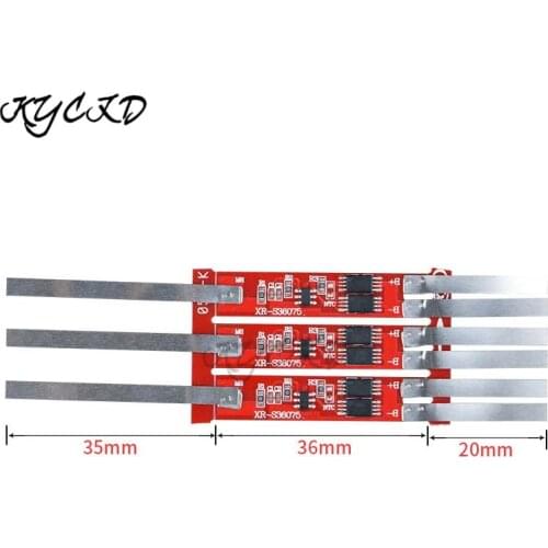 2 pcs/Lot BMS 2S 7.4V 5A Li-Ion 18650 Battery Charge Protection Board With Nickel Strip Welding For 18650 Group Pack Charging