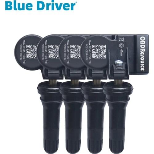 Universal 2 In 1 315MHz 433MHz TPMS Sensor Tire Pressure Monitorring Clone-able Programmable Sensors 4PCS