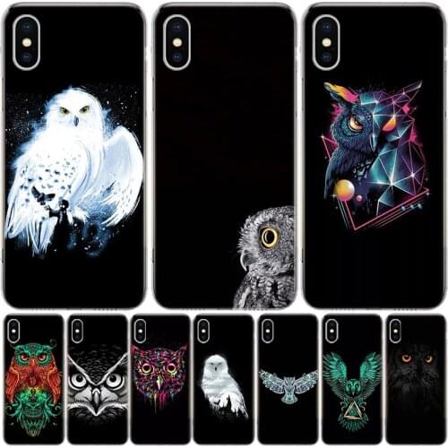 Night owl heart lover christmas Phone Case For Iphone 11 12 Mini Pro XS Max XR X 8 7 6 6S Plus SE 2020 5 5S SE Cover Shell Coque