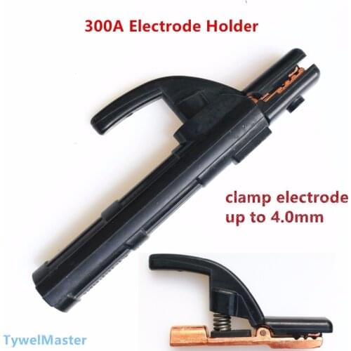 Welding Electrode Holder 300A Welding Clamp EN60974-11 for 1.6mm to 4.0mm Electrode 35sqmm Cable Welding Machine Clamp