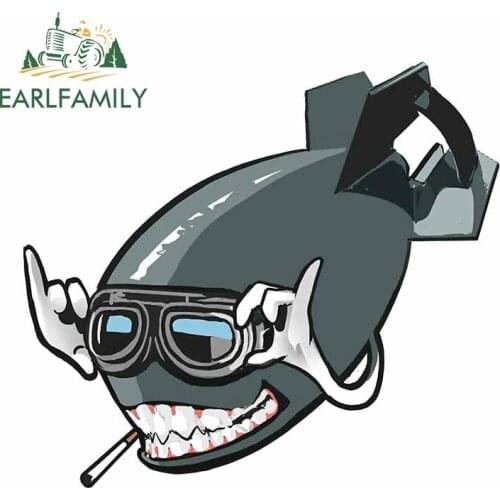 EARLFAMILY 13cm x 11.9cm For Safety First Car Stickers Refrigerator Decal Waterproof Custom Printing Suitable for VAN RV SUV