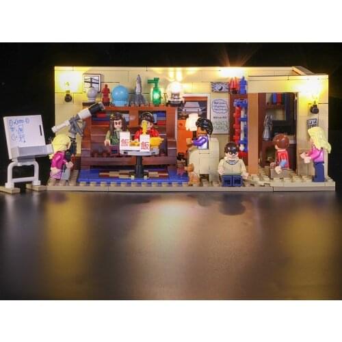 The LED light for Ideas Series The Big Bang Theory 21302 Building Blocks(NOT Included The LEGO Set)