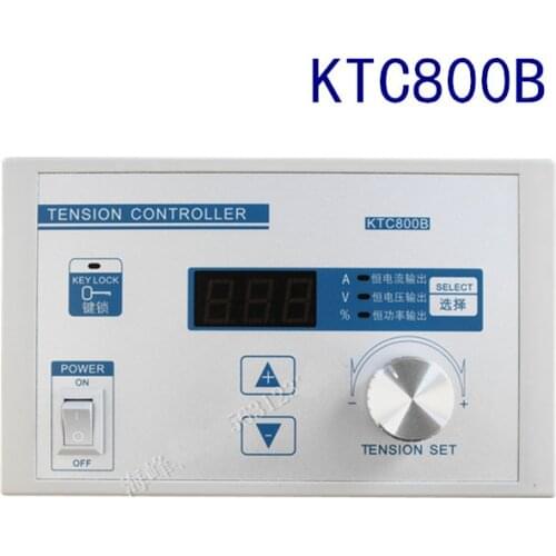 KTC800B Tension Controller 0-4A Magnetic Powder Tensioner Manual Digital Display Tension Controller