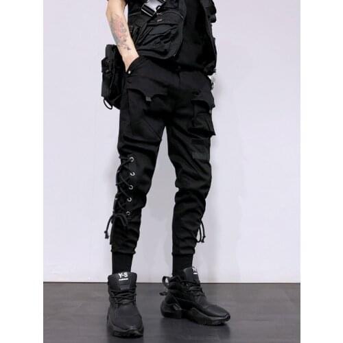 Free shipping Mens Male fashion black European American fashion brand harem pants personality street catwalk casual pants