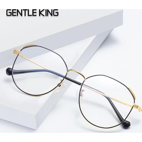 GENTLE KING Cat Eye Computer Anti Blue Ray Glasses Anti Blue Light Eyeglasses Optical Eye Spectacle Gaming Eyewear Anti Fatigue