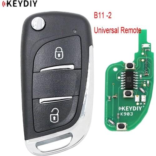 1PC, KEYDIY Original Universal 2B Remote Control B11-2 For KD900/KD900+/URG200/KD-X2 Key Programmer DS Style