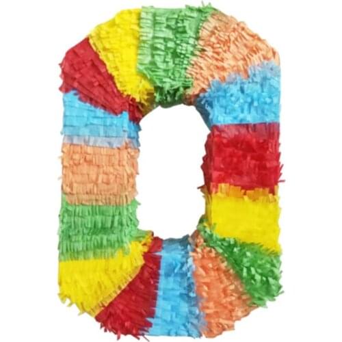 1St Number Pinata DIY Happy BirthdayTheme Paper Kids Favors GameGiftsToys ForChildren Birthday Party Gifts Decoration Supplies