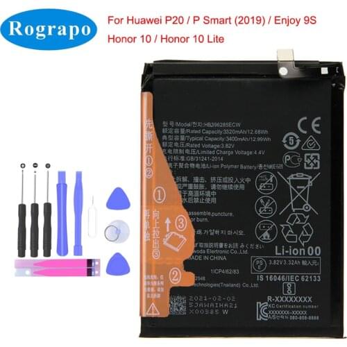Rograpo Huawei Honor 10 Batteries