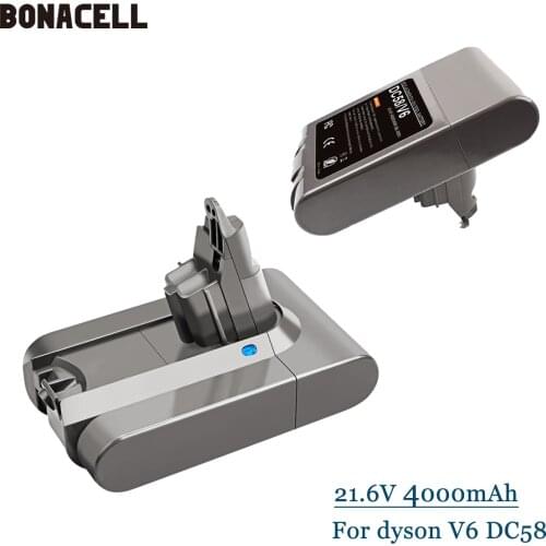 4.0Ah Replacement Battery for Dyson V6 SV04 DC58 DC59 DC61 DC62 DC72 DC74 Absolute Animal SV03 SV04 SV05 SV06 SV07 SV09