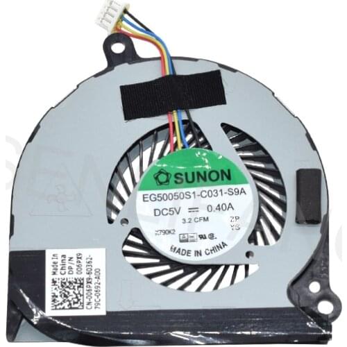 For DELL Latitude E7440 E7420 Fan DC5V 0.40A 4-PIN Laptop CPU Cooling Fan DC28000D7SL 006PX9 CN-006PX9