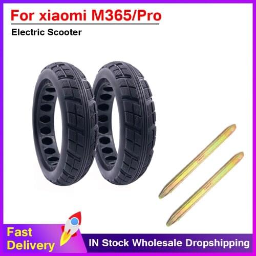 New Durable Tire for Xiaomi Mijia M365 MI Scooter Solid Hole Tires Shock Absorber Non-Pneumatic Tyre Damping Rubber Tyres Wheel