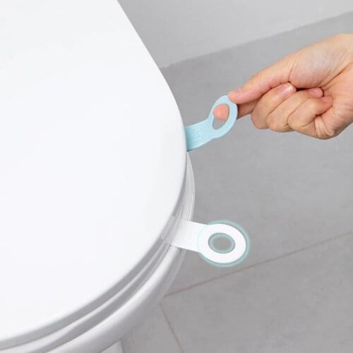 1pc Toilet Seat Cover Lifters Simple Nordic Sanitary Closestool Seat Cover Lift Handle Lid Cushion Lifter Bathroom Accessories