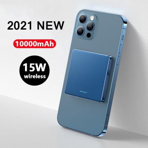 10000mAh mini Wireless Magnetic Power Bank For iphone 12 12pro 12promax magsafe charger Mobile Phone powerbank External battery