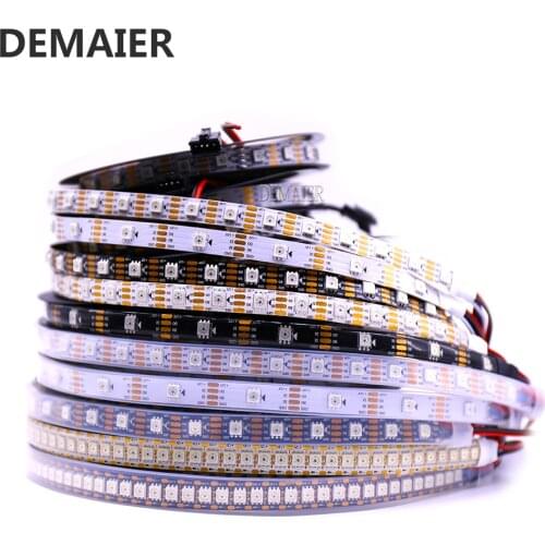 30 60 144LEDs DC12V WS2815 ws2812b upgrade RGB Light strip Licht Einzeln Adressierbaren LED-Lichter Dual Signal IP30 65 67 1m 5m