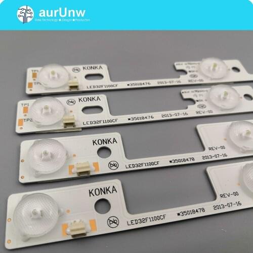 4Pcs/lot LCD backlight bar FOR Konka LED32F1100CF LED32F1170CF LED32F1160CF New