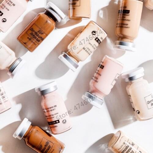 8ml Korean Ampoule Facial Booster Whitening Acne Healing Treatment Meso White Booster Ampoule Serum Starter Kit BB Cream Kit