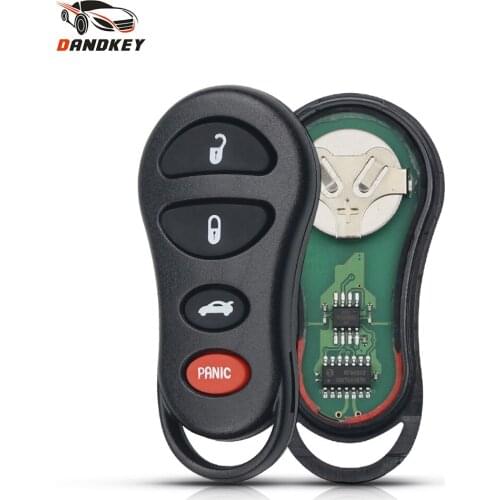 Dandkey 5pcs 3 Buttons Remote Car Key GQ43VT17T 315MHZ For Dodge Jeep fit Chrysler Concorde 300M 2002 2003 2004 2005 Keyless Fob