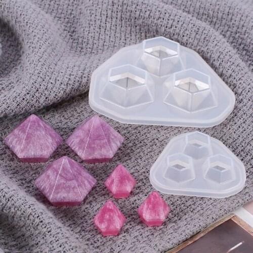 DIY Handmade Silicone Multi Purpose Fondant Cake Decorating for Jewelry Diamond Pendant S/L Kitchen Supplies