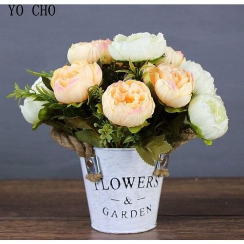 Purple Pink Big Peony Artificial Flowers Elegant Beautiful Silk Fake Flowers Blossom Peonies Wedding Home Party Decoration Leaf