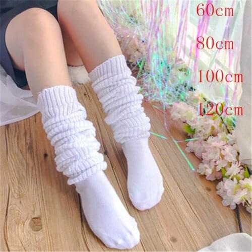 Japan high School Girl Slouch Socks Loose Boots Stockings Cosplay Girl Student Stocking Leg Warmers
