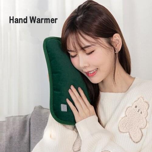 USB Hand Warmer Electric Graphene Heat Warm Pillow Gloves Pad Winter Hot Water Bag Thermal Clothes Automation Hands Heater
