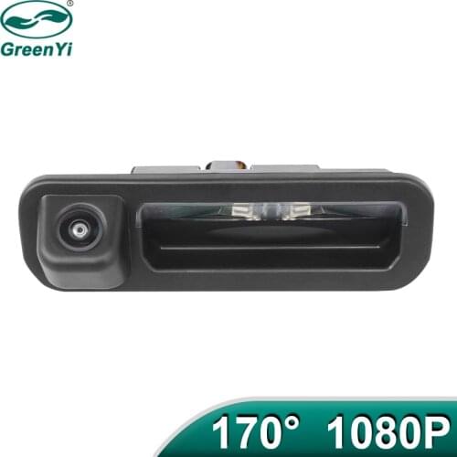 GreenYi 170 Degree 1920x1080P AHD Special Vehicle Rear View Camera For Ford Focus 2012 2013 For Focus 3 Car HD Trajectory Line