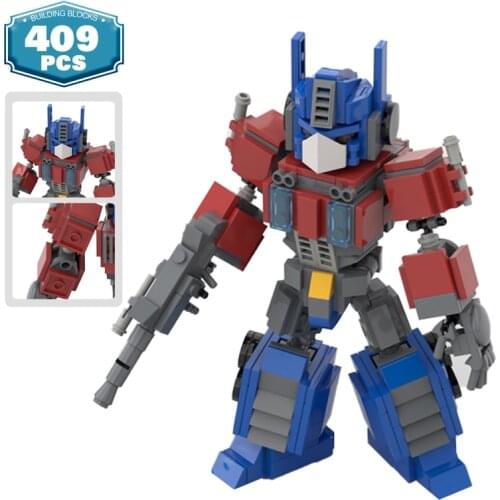MOC Deformation Warriorals Armor Robot Fighting Building Block Model Comics Action figure Bricks Toys for Boys Educational Gift